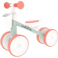 Chillafish - Racer 4-wheel stylish rideon with TPR wheels, seat and carry handle (CPQR01BRP)