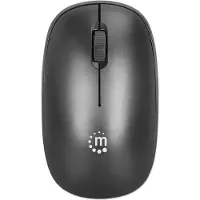 Manhattan 190312 MW3050 Souris USB sans fil 3 boutons Roue de souris noire