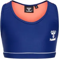 Hummel Maillot de bain de sport 'Bell' bleu cobalt / pêche / blanc