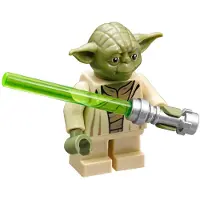 LEGO Yoda Star Wars minifigure - Yoda Chronicles Clone Wars 75017 by