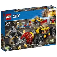 LEGO Other City 60186, Foreuse robuste pour l'exploitation minière, ensemble de jouets de construction, 294 pièces