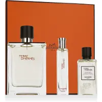 Hermès Paris Terre D'EDT 100 ml + EDT 15 ml + SG corps et cheveux 40 ml M