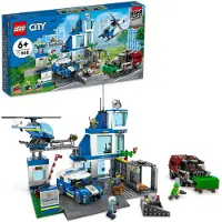 LEGO Jeu de construction "City Station" 60316, idéal pour les enfants (garçons et filles) à partir de 6 ans, comprenant 668 pièces