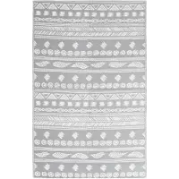 Gecheer Tapis d'extérieur, 160 x 230 cm, motif jacquard, en polypropylène (PP)