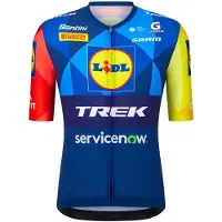 Santini Maillot à Manches Courtes Lidl Trek 2026