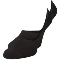 Dim Socquettes PROTEGE-PIEDS COTON PACK X2 hommes - Noir - 39 / 42
