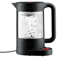 Bodum 11659-01EURO Bistro Cuisinière électrique, double paroi avec réglage de la température Plastique 19.5 x 23 x 26.5 cm, noir