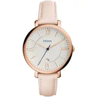Fossil Montre à affichage analogique 'ES3988' bleu / or rose / rose / blanc