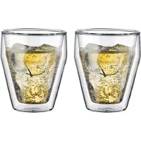 Bodum Set De 2 Verres Titlis Double Paroi Empilabl