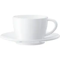 Jura Cappuccino Espresso Cup 2 Units Argenté