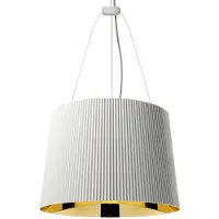 Kartell Ge' Suspension Blanc/Or - Kartell 370 mm x 260 mm x 450 - 2300 mm