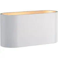Lucide Applique mural 1 x G9 large blanc