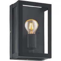 Eglo Applique extérieure Alamonte 1 noir 60 W 94831