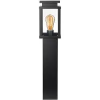 Ks Verlichting Jersey Terrasse Lampe sur pied Noir 60 cm
