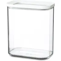 Mepal Boîte de rangement Modula, Boîte de conservation, Blanc, Transparent