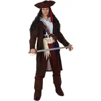 Atosa Pirate Costume Marron XL Enfants