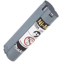 Makita Batterie 7034, Ni-MH, 7,2 V, 2,5 Ah Ni-MH - 7,2 V - 2,5 Ah - 7034