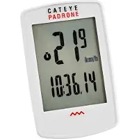 Cateye Padrone Pa100w Cycling Computer Clair