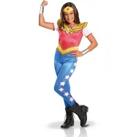 Wonder Woman Rubie's Dc Super Hero Girl - Déguisement Classique Wonder Woman Taille M