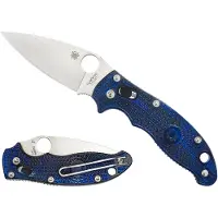 Spyderco Couteau pliant Manix 2 Lightweight Translucent Blue