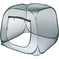 Nature Filet anti-insectes pop-up pour carré potager H100 cm