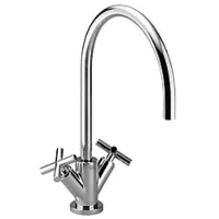 Dornbracht TARA Mitigeur monotrou, bec pivotant à 360°, saillie 235mm, 22815892-00