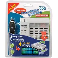 Hähnel Ventra charger + 4x AA-Synergy