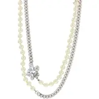GUESS Ubn81019 Necklace Argenté Femme