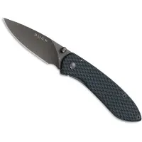 Buck Knives Couteau pliant Nobleman, carbon fiber