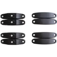 Menabo Adaptateur pour barres de toit carrées pour porte-skis Iceberg MEN847