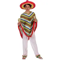 Atosa Déguisement D´homme Mexican