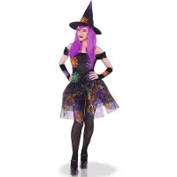 Vegaoo Rubie's Déguisement Femme Sorcière Toile D'araignée
