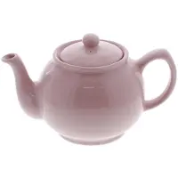 Price & Kensington Price and Kensington Fine Stoneware Traditional, Pastel Pink 6 Cup Teapot, 22 x 14 x 14 cm (1.10 l)