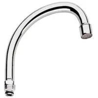GROHE Costa HU-bec M22x1 saillie 185 mm pour mitigeur monotrou évier chromé - 13073000