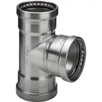Viega Sanpress Inox XL T-stykke 76,1 mm rustfrit stål (Connexion en T)
