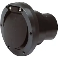 VETUS Trcpv-échappement Pour coque Avec clapet anti-retour Noir 90 mm Noir 90 mm