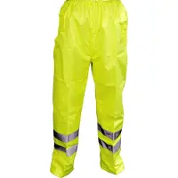 Portwest Pantalon haute visibilité Etanche Traffic Jaune L