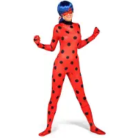 MOM Ladybug Woman Costume Orange XS Enfants