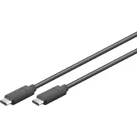 S/CONN Câble USB 3.1 Gen 2 C mâle-C mâle 1,5m