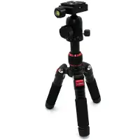Caruba Trépied de table Compactstar51 (noir / rouge)