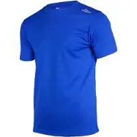 Rogelli Hommes, T-shirt, T-shirt de sport Promo Homme - T-shirt de sport technique à manches courtes - Bleu, Bleu, (S)