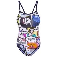 Turbo Comic 891802 Swimsuit Multicolore L Femme
