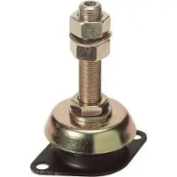 VETUS Support de moteur flexible K25V, anodisé doré – K25V
