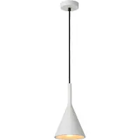 Lucide Gipsy Suspension White | Ø 16,5 cm