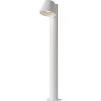 Lucide Dingo-LED Lampadaire 70 cm Blanc 1 Point lumineux