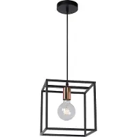 Lucide Lustre LED Arthur 1 x E27 noir