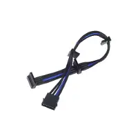 Silverstone Câble Molex 4 pôles vers 4x SATA (30 cm, SATA)