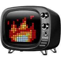 Divoom Enceinte sans fil avec affichage en pixels Noir