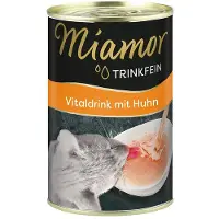 Miamor Trinkfein Soupe au thon pour chats 12x135 g